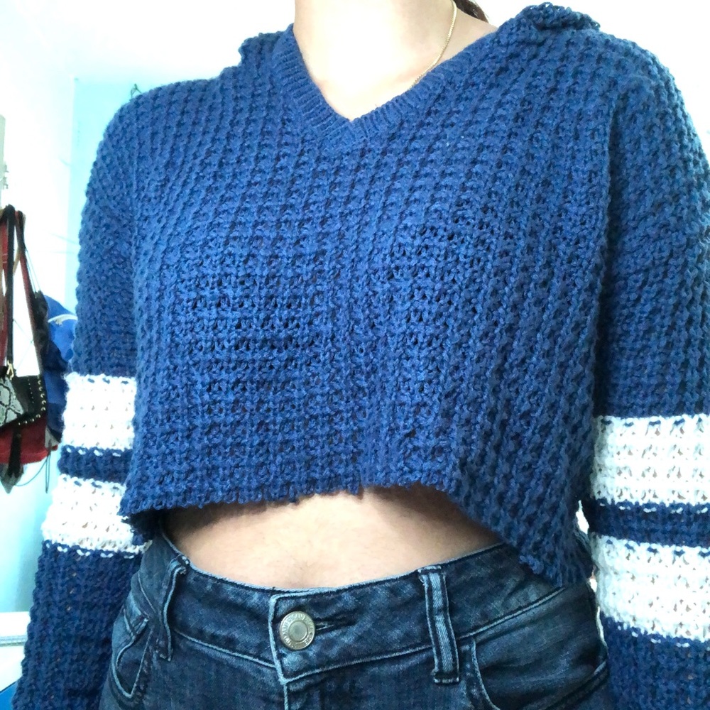 cropped sweater